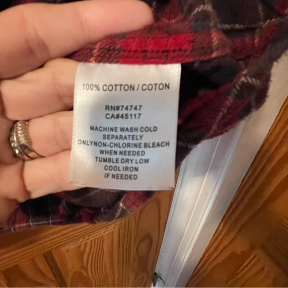 Men’s Red Head Brand Plaid Shirt, Size 2XL - Picture 8 of 9